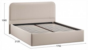 Кровать двуспальная Тиффани с ПМ Тип 1 в Муравленко - muravlenko.ok-mebel.com | фото 4