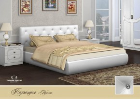 Кровать Флоренция 1600 (серия Норма) + основание + опоры в Муравленко - muravlenko.ok-mebel.com | фото