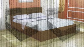 Кровать интерьерная Лита с латами 1600*2000 в Муравленко - muravlenko.ok-mebel.com | фото 4