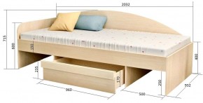 Кровать Изгиб в Муравленко - muravlenko.ok-mebel.com | фото 2