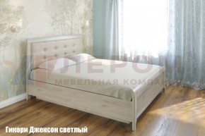 Кровать КР-1033 с мягким изголовьем в Муравленко - muravlenko.ok-mebel.com | фото