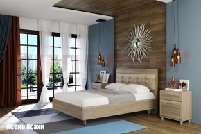 Кровать КР-2854 с мягким изголовьем в Муравленко - muravlenko.ok-mebel.com | фото 2