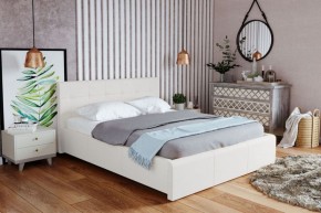 Кровать Лаура с латами Nice White 1600x2000 в Муравленко - muravlenko.ok-mebel.com | фото