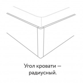 Кровать "Сандра" БЕЗ основания 1200х2000 в Муравленко - muravlenko.ok-mebel.com | фото 3