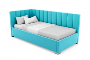 Кровать угловая Хлоя интерьерная +основание/ПМ/бельевое дно (80х200) в Муравленко - muravlenko.ok-mebel.com | фото 10