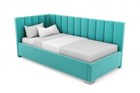 Кровать угловая Хлоя интерьерная +основание/ПМ/бельевое дно (80х200) в Муравленко - muravlenko.ok-mebel.com | фото 24