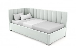 Кровать угловая Хлоя интерьерная +основание/ПМ/бельевое дно (80х200) в Муравленко - muravlenko.ok-mebel.com | фото 8