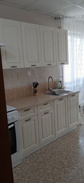 Кухня модульная Луксор серый-кремовый в Муравленко - muravlenko.ok-mebel.com | фото 5