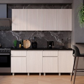 Кухня Тренд 1.0 м (Ясень белый) в Муравленко - muravlenko.ok-mebel.com | фото 4