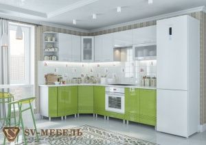 Кухонный гарнитур СВ Волна в Муравленко - muravlenko.ok-mebel.com | фото 4