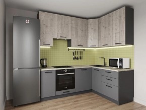 Кухонный гарнитур Антик 2200*1600 h950 (Стол. 26мм) в Муравленко - muravlenko.ok-mebel.com | фото
