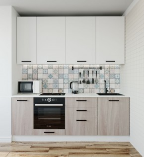 Кухонный гарнитур Демо 2200 (Стол. 26мм) в Муравленко - muravlenko.ok-mebel.com | фото