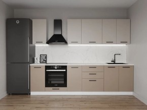 Кухонный гарнитур Каппучино 2800 (Стол. 38мм) в Муравленко - muravlenko.ok-mebel.com | фото