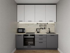Кухонный гарнитур Меренга 2200 h950 (Стол. 26мм) в Муравленко - muravlenko.ok-mebel.com | фото
