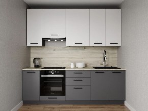 Кухонный гарнитур Меренга 2400 h950 (Стол. 26мм) в Муравленко - muravlenko.ok-mebel.com | фото
