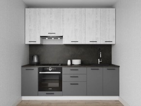 Кухонный гарнитур Санторини 2400 h950 (Стол. 38мм) в Муравленко - muravlenko.ok-mebel.com | фото