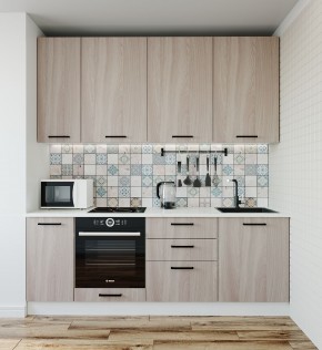 Кухонный гарнитур Шимо 2200 (Стол. 26мм) в Муравленко - muravlenko.ok-mebel.com | фото