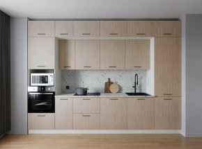 Кухонный гарнитур Шимо 3400 (Стол. 38мм) в Муравленко - muravlenko.ok-mebel.com | фото
