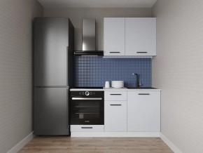 Кухонный гарнитур Смоки 1600 (Стол. 38мм) в Муравленко - muravlenko.ok-mebel.com | фото