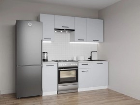 Кухонный гарнитур Смоки 2000 (Стол. 26мм) в Муравленко - muravlenko.ok-mebel.com | фото