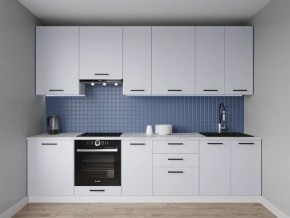 Кухонный гарнитур Смоки 2400 h950 (Стол. 38 мм) в Муравленко - muravlenko.ok-mebel.com | фото