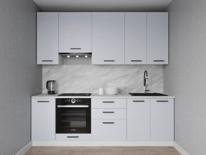 Кухонный гарнитур Смоки 3000 h950 (Стол. 38 мм) в Муравленко - muravlenko.ok-mebel.com | фото