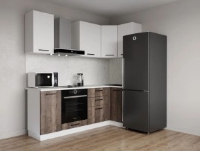 Кухонный гарнитур Старое Дерево 2200*1000 (Стол. 38мм) в Муравленко - muravlenko.ok-mebel.com | фото
