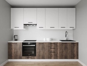 Кухонный гарнитур Старое Дерево 3000 h950 (Стол. 26мм) в Муравленко - muravlenko.ok-mebel.com | фото