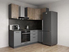 Кухонный гарнитур Умбра 2200*1000 (Стол. 26мм) в Муравленко - muravlenko.ok-mebel.com | фото