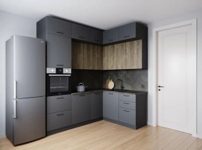 Кухонный гарнитур Умбра 2200*1700 (Стол. 26мм) в Муравленко - muravlenko.ok-mebel.com | фото