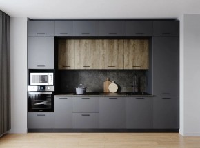 Кухонный гарнитур Умбра 3400 (Стол. 26мм) в Муравленко - muravlenko.ok-mebel.com | фото