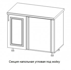 Кухонный гарнитур Верона (крем) модульная в Муравленко - muravlenko.ok-mebel.com | фото 19