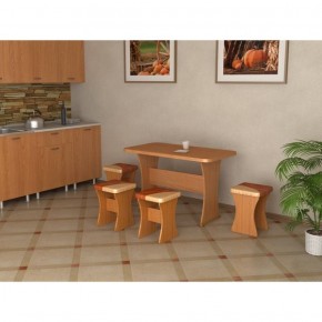 Кухонный стол и 4 табурета Титул в Муравленко - muravlenko.ok-mebel.com | фото