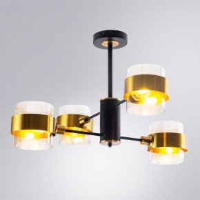 Люстра на штанге Arte Lamp Carlo A8205SP-4BK в Муравленко - muravlenko.ok-mebel.com | фото 2