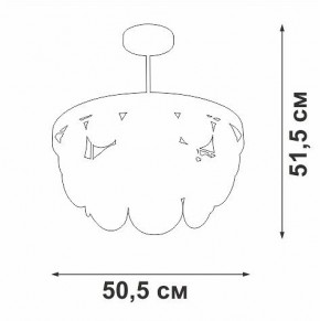 Люстра на штанге Vitaluce V5882 V5882-8/6PL в Муравленко - muravlenko.ok-mebel.com | фото 4