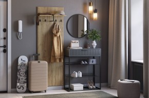 МЕБЕЛЬСОН К1 Прихожая (графит) в Муравленко - muravlenko.ok-mebel.com | фото