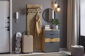 МЕБЕЛЬСОН К3 Прихожая (графит) в Муравленко - muravlenko.ok-mebel.com | фото
