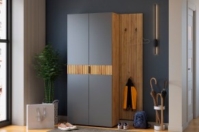 МЕБЕЛЬСОН К7 Прихожая (графит) в Муравленко - muravlenko.ok-mebel.com | фото