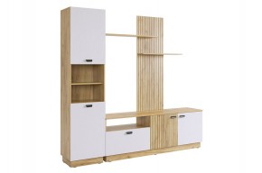 МОДИ К1 Гостиная (белое дерево) в Муравленко - muravlenko.ok-mebel.com | фото 6