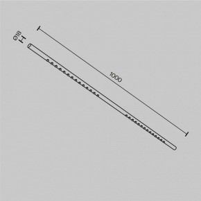Модульный светильник Maytoni Points C101CL-L1000-24W3-6K-BS в Муравленко - muravlenko.ok-mebel.com | фото 6