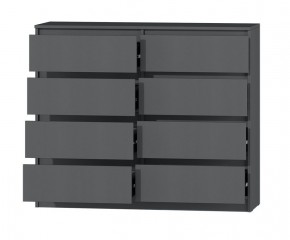 МС "Хилтон" Комод №3 1200 (8 ящ.) графит в Муравленко - muravlenko.ok-mebel.com | фото 3