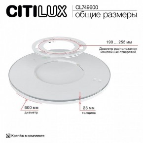Накладной светильник Citilux NORMA CL749600 в Муравленко - muravlenko.ok-mebel.com | фото 12