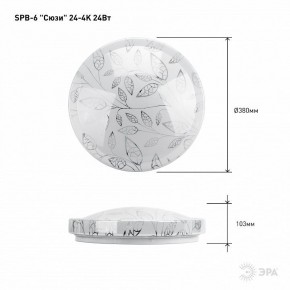 Накладной светильник Эра Классик SPB-6-24-4K (C) в Муравленко - muravlenko.ok-mebel.com | фото 6