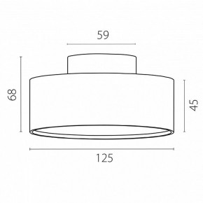 Накладной светильник Lightstar Acuto 215946 в Муравленко - muravlenko.ok-mebel.com | фото 3