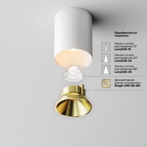 Накладной светильник Maytoni Alfa LED C064CL-8W2.7K-RD-WB в Муравленко - muravlenko.ok-mebel.com | фото 3