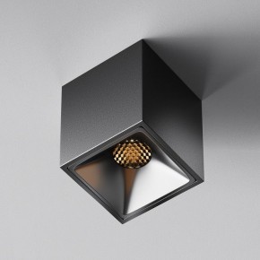 Накладной светильник Maytoni Alfa LED C065CL-8W2.7K-SQ-B в Муравленко - muravlenko.ok-mebel.com | фото 2