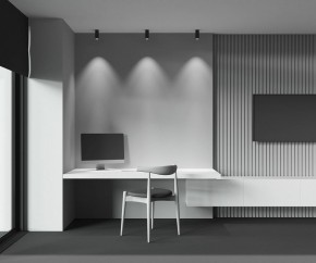 Накладной светильник Maytoni FOCUS LED C056CL-L12B2.7K-W-B в Муравленко - muravlenko.ok-mebel.com | фото 5