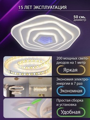 Накладной светильник Natali Kovaltseva PALACE LED LAMPS 81111/4C в Муравленко - muravlenko.ok-mebel.com | фото 4
