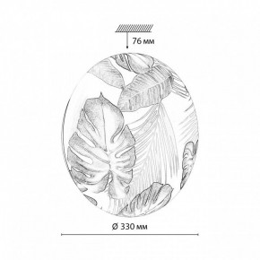 Накладной светильник Sonex Flori 7748/CL в Муравленко - muravlenko.ok-mebel.com | фото 6