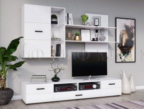 НЭНСИ NEW Тумба ТВ (2дв.+1ящ.) МДФ в Муравленко - muravlenko.ok-mebel.com | фото 2